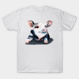 Cute Spotted Pig T-Shirt